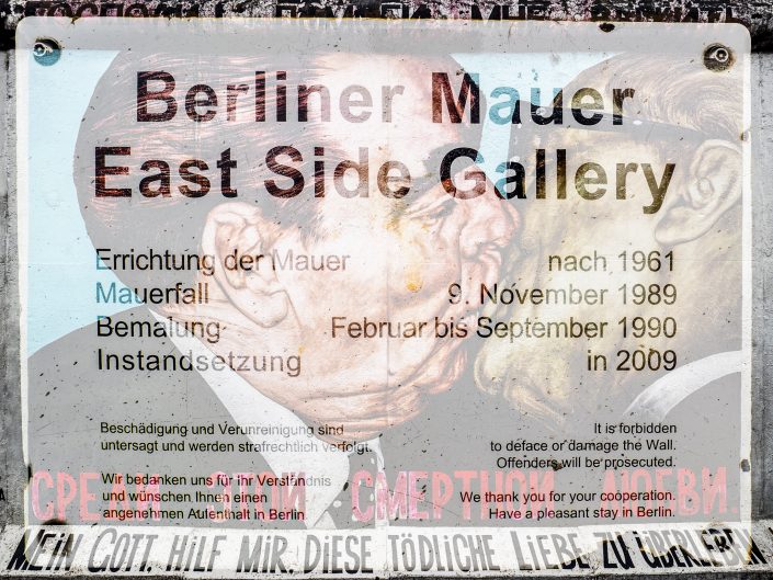Berlin – Photo Tour 2018 (East Side Gallery)